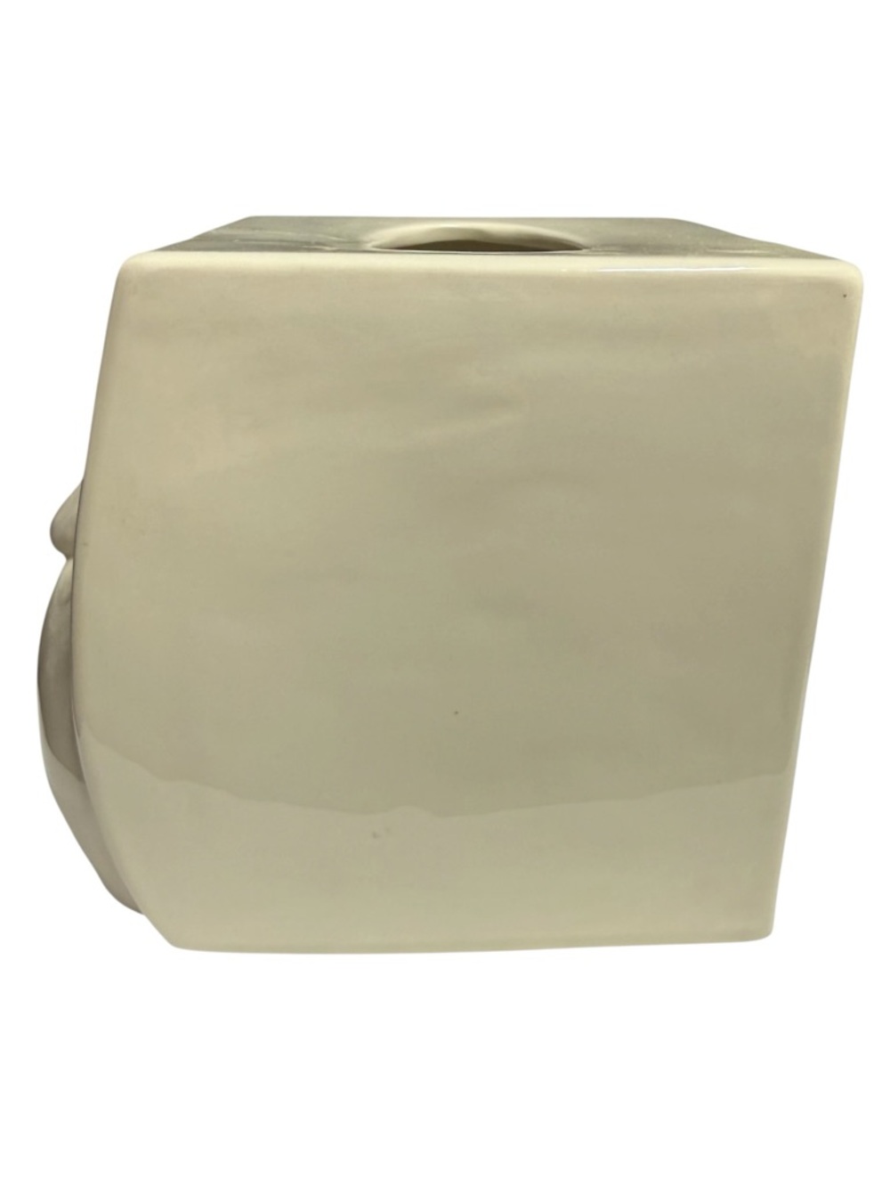 Vtg Fitz & Floyd Ceramic Sneezing Man Tissue Holder - Picture 4 of 7